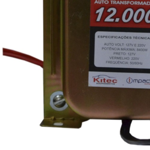 Autotransformador de voltagem para potncia 12.000 VA - 12000VAT  110V/220V