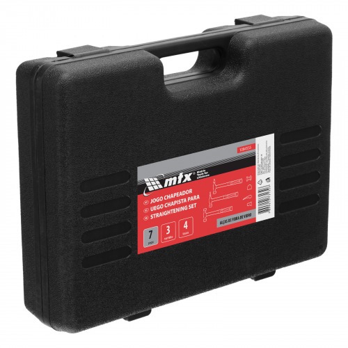 Maleta com ferramentas para chapeador com 7 peças - 1084555 Maleta com ferramentas para chapeador com 7 peças - 1084555