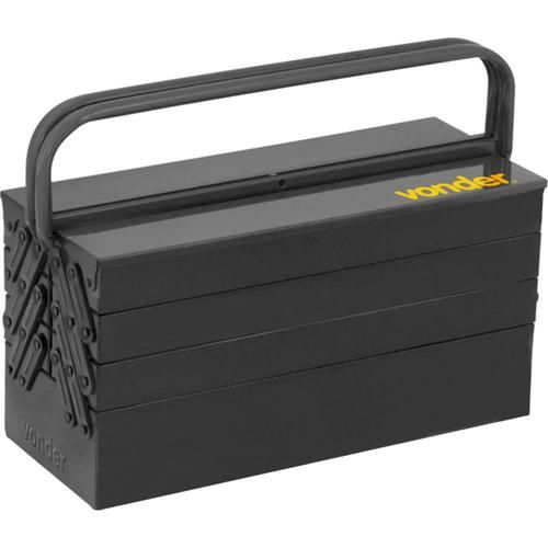 Caixa para ferramentas sanfonada com 7 gavetas e alça Caixa para ferramentas sanfonada com 7 gavetas e alça