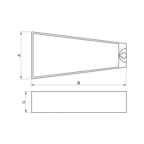 Jogo de chaves fixas 6 a 32 mm com 12 peças em aço cromo vanádio Jogo de chaves fixas 6 a 32 mm com 12 peças em aço cromo vanádio