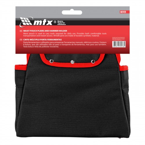 Porta ferramentas com 8 bolsos - 902429 Porta ferramentas com 8 bolsos - 902429