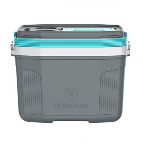 Caixa térmica 20 litros cinza plus com verde litoral - SUV 20L Caixa térmica 20 litros cinza plus com verde litoral - SUV 20L