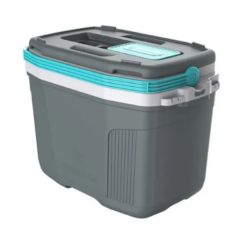 Caixa térmica 32L cinza plus e verde litoral - SUV 32L - Termolar