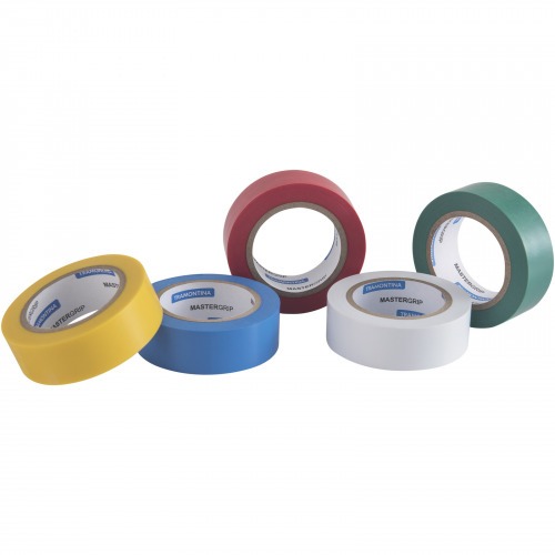 Fita Isolante Classe C 0,13x19 mm Branca 10 m