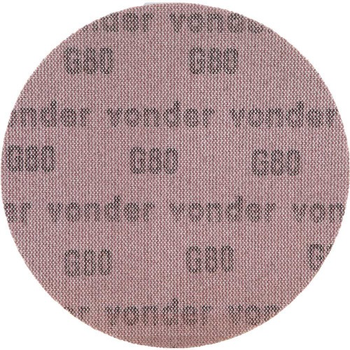 Disco de lixa telado 180 mm gro 80 com 5 peas