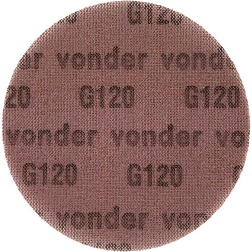 Disco de lixa telado 225 mm grão 120 com 5 peças Disco de lixa telado 225 mm grão 120 com 5 peças