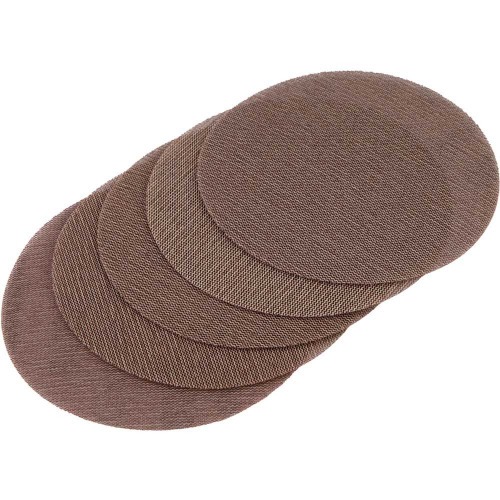 Disco de lixa telado 225 mm gr�o 180 com 5 pe�as