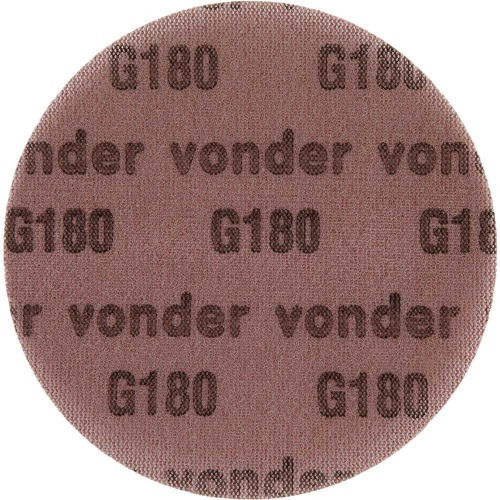 Disco de lixa telado 225 mm gr�o 180 com 5 pe�as