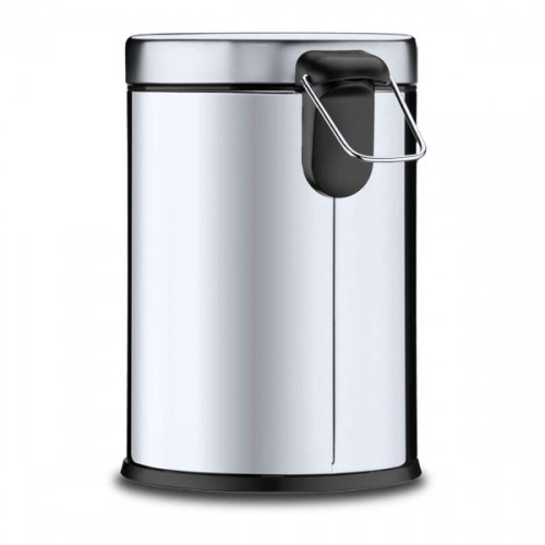 Lixeira inox 5L com pedal e balde - 3040/002 Lixeira inox 5L com pedal e balde - 3040/002
