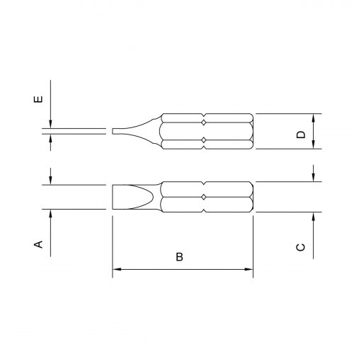 Ponteira ponta cruzada para martelete Ponteira ponta cruzada para martelete
