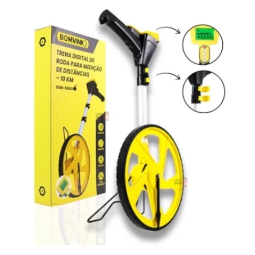 Trena digital de roda para medi��o de dist�ncias - BOM-6560