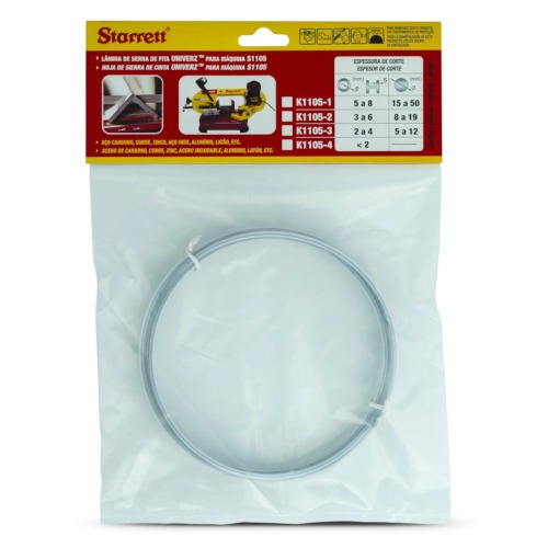 Lmina para serra de fita S1105 1,33 m 10 dentes - Univerz