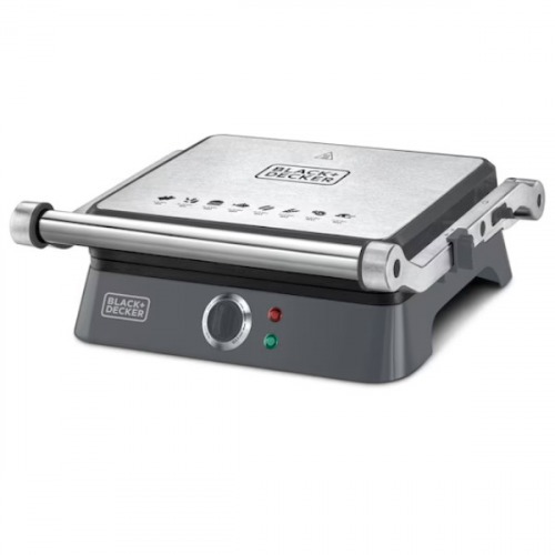 Sanduicheira e grill antiaderente 1200 watts Gourmand Gris - G1400  110V Sanduicheira e grill antiaderente 1200 watts Gourmand Gris - G1400  110V