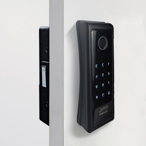Fechadura digital com biometria de sobrepor Smart lock - SL140B Fechadura digital com biometria de sobrepor Smart lock - SL140B