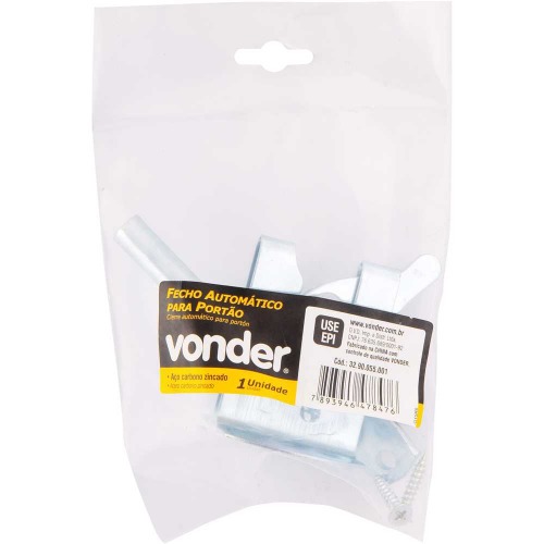 Fecho automtico zincado para porto em ao carbono