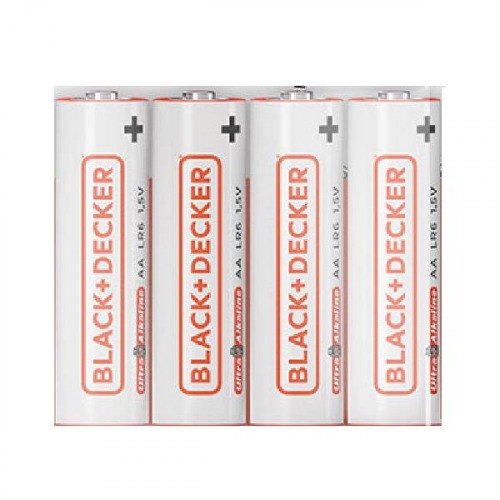 Pilha alcalina AA com 4 unidades - BDBT-00AA-04 Pilha alcalina AA com 4 unidades - BDBT-00AA-04