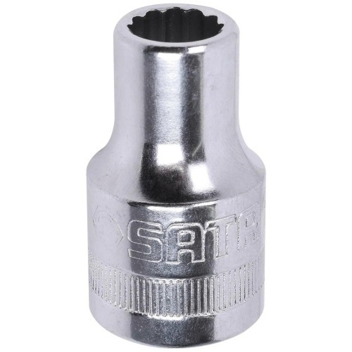 Soquete estriado 11 mm encaixe de 1/2 Soquete estriado 11 mm encaixe de 1/2