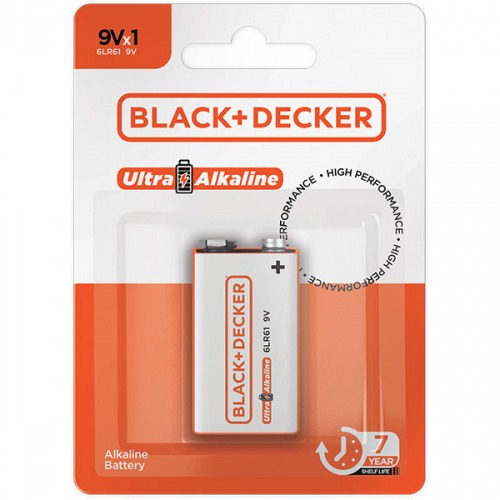 Bateria alcalina 9 volts - BDBT-009V-01 Bateria alcalina 9 volts - BDBT-009V-01