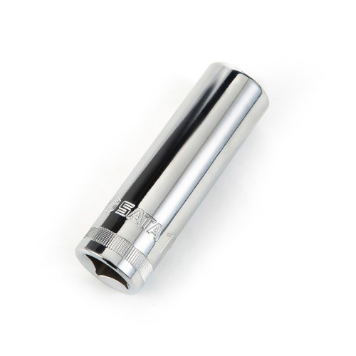 Soquete sextavado longo 22 mm com encaixe de 3/8