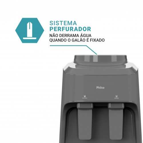 Bebedouro de mesa eletrnico gua natural e gelada - PBE15C  110V/220V