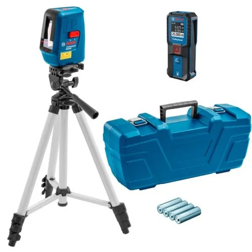 Kit Nível a laser 15 m com tripé Nivelox + Trena a laser 25 m