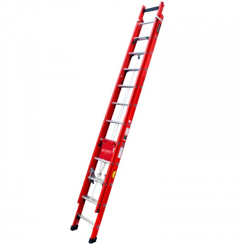 Escada de fibra de vidro extensvel 3,30 x 5,40 m 20 degraus - EFR9928