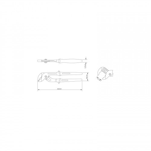 Alicate bomba d'água 10 Alicate bomba d'água 10