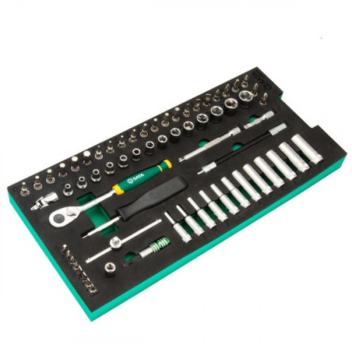 Jogo de soquete sextavado 3,5 a 14 mm encaixe 1/4