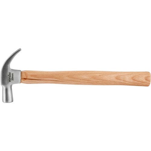 Martelo unha polido 20 mm com cabo de madeira Martelo unha polido 20 mm com cabo de madeira