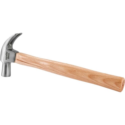 Martelo unha polido 20 mm com cabo de madeira Martelo unha polido 20 mm com cabo de madeira