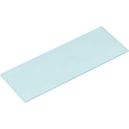 Lente transparente externa 100 x 40 mm para m�scara autom�tica com 10 unidades