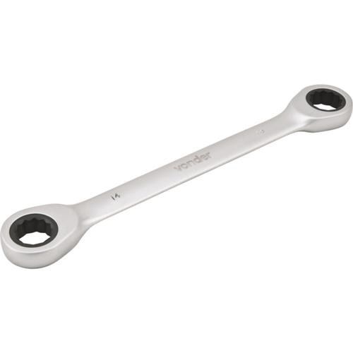 Chave estrela 18 mm x 19 mm com catraca