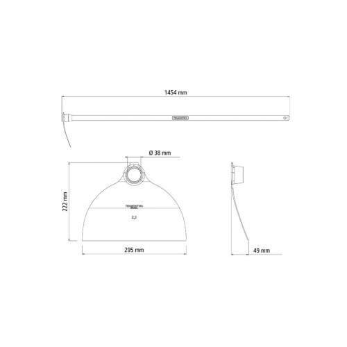 Enxada larga 2.5 cabo de madeira de 145 cm Enxada larga 2.5 cabo de madeira de 145 cm