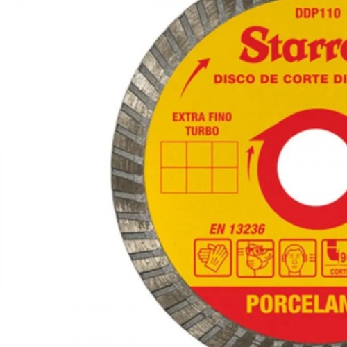 Disco diamantado turbo 110 mm para cerâmica e porcelanato - DDP110-S Disco diamantado turbo 110 mm para cerâmica e porcelanato - DDP110-S