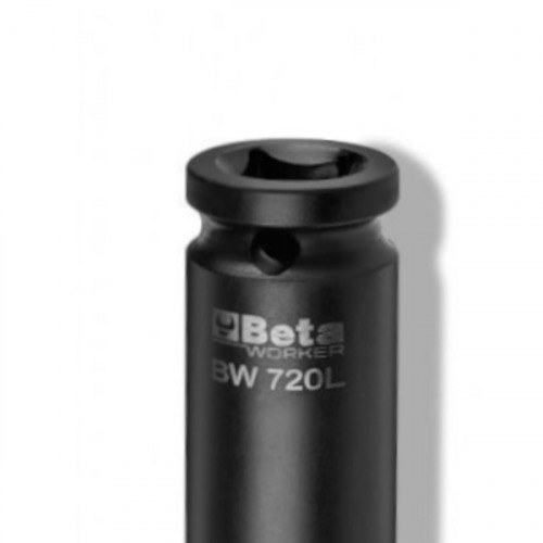 Soquete sextavado longo de impacto 10 mm com encaixe de 1/2 Soquete sextavado longo de impacto 10 mm com encaixe de 1/2