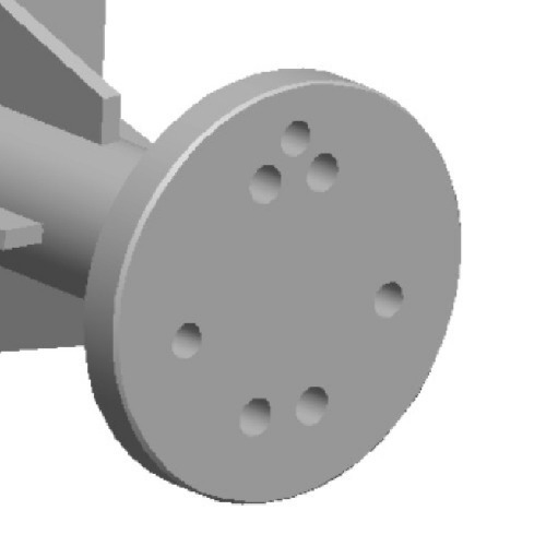 Acessório da placa para fixar os motores MWM Sprint - 700310 Acessório da placa para fixar os motores MWM Sprint - 700310