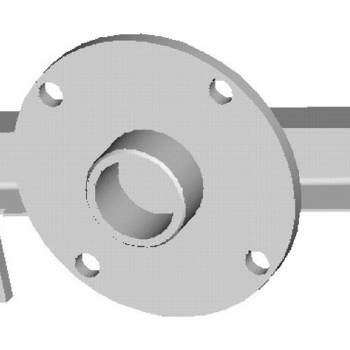 Placa acessria para fixar os motores Mercedes-Benz OM-314/364 - 700301