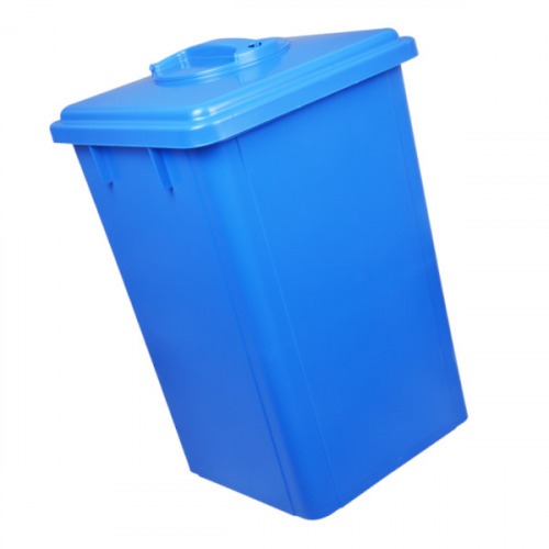 Cesto coletor de lixo 100L tampa flip top sem adesivo - CD12AZ