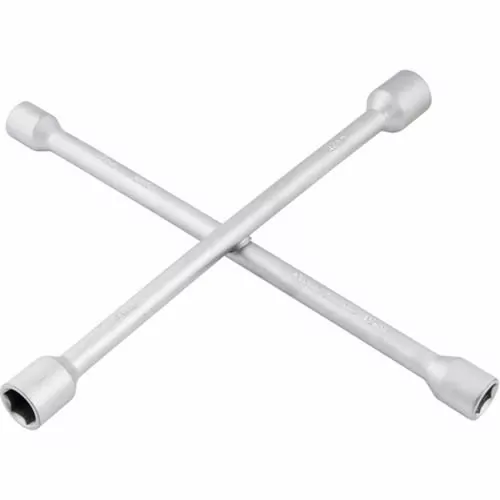 Chave de roda tipo cruz 17 x 19 x 21 x 23 mm
