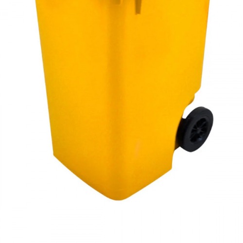 Cesto de lixo gari 240L com rodas de 200 mm sem pedal - C240AM