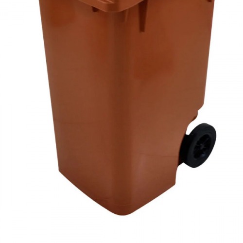 Cesto de lixo gari 240L com rodas de 200 mm sem pedal - C240MR