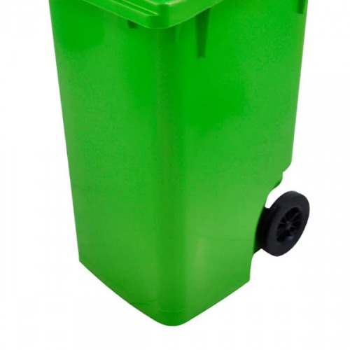 Cesto de lixo gari 240L com rodas de 200 mm sem pedal - C240VD