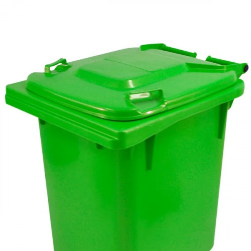 Cesto de lixo gari 240L com rodas de 200 mm sem pedal - C240VD