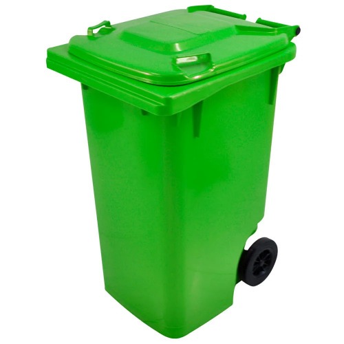 Cesto de lixo gari 240L com rodas de 200 mm sem pedal - C240VD