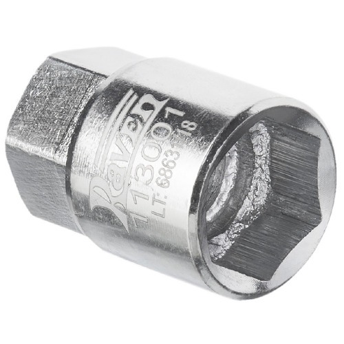 Chave sextavada 21 mm para porca do amortecedor dianteiro - 113001 Chave sextavada 21 mm para porca do amortecedor dianteiro - 113001