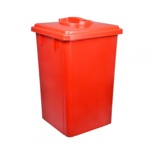 Cesto coletor de lixo 60L tampa flip top Sem adesivo - CV62VM