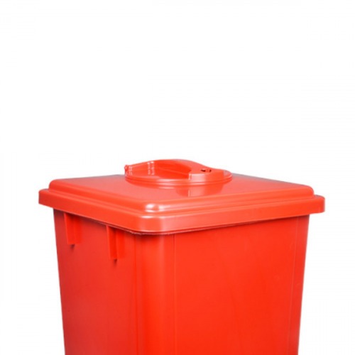 Cesto coletor de lixo 60L tampa flip top Sem adesivo - CV62VM