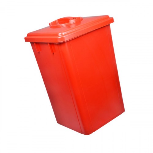 Cesto coletor de lixo 60L tampa flip top Sem adesivo - CV62VM