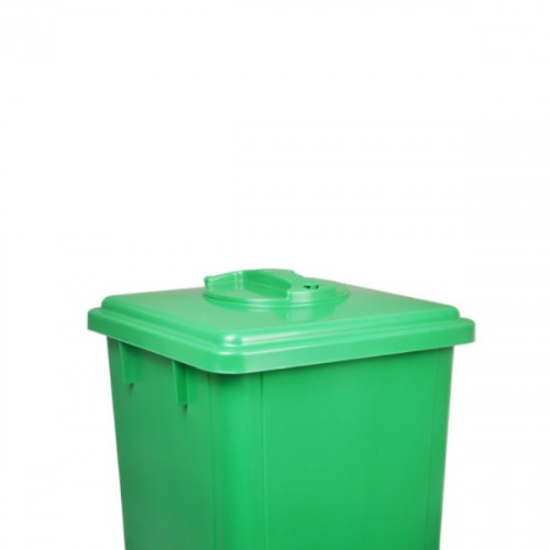 Cesto coletor de lixo 60L tampa flip top sem adesivo - CV62VD