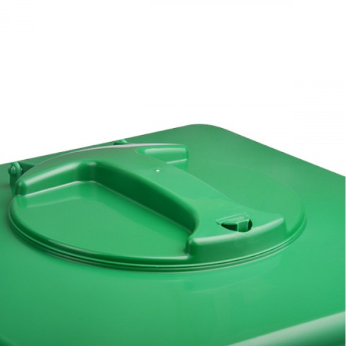 Cesto coletor de lixo 60L tampa flip top sem adesivo - CV62VD